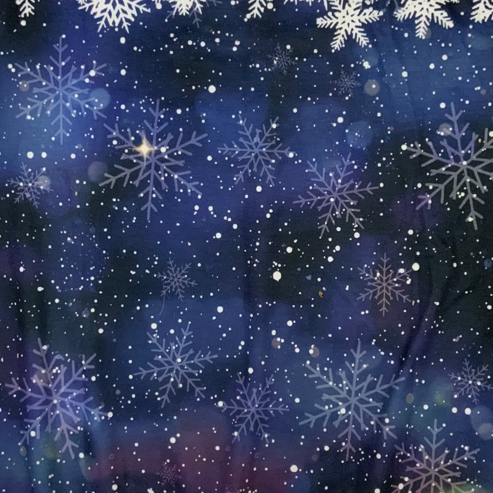 Christmas 3D Print Long Sleeve Sweatshirt Tee Top Cosmic Starry Night Women Med - Picture 9 of 16